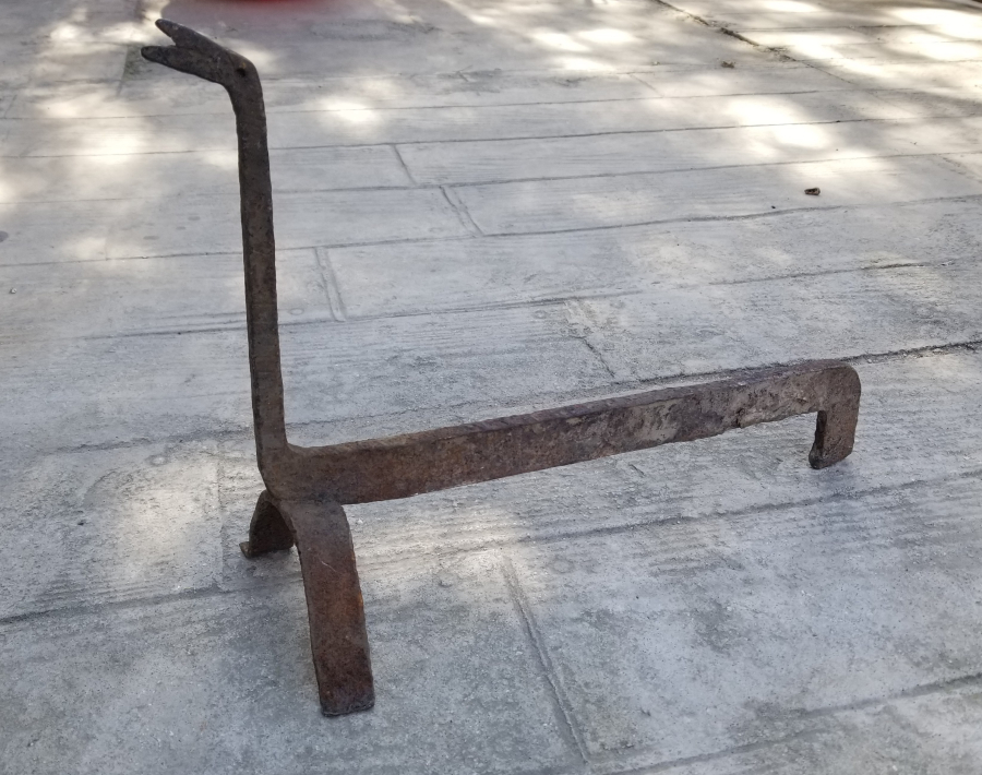 OSMANLI DÖNEMİ HAYVAN FORMUNDA YAPILMIŞ TEKKE İŞİ ODUN EŞEĞİ - ODUN TUTMACI