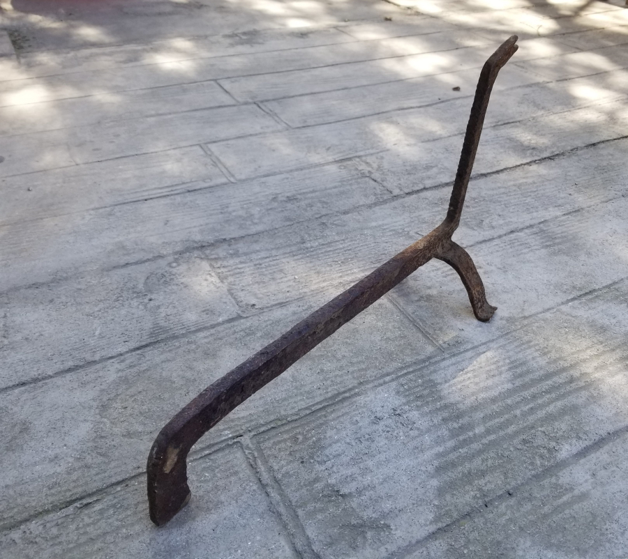 OSMANLI DÖNEMİ HAYVAN FORMUNDA YAPILMIŞ TEKKE İŞİ ODUN EŞEĞİ - ODUN TUTMACI