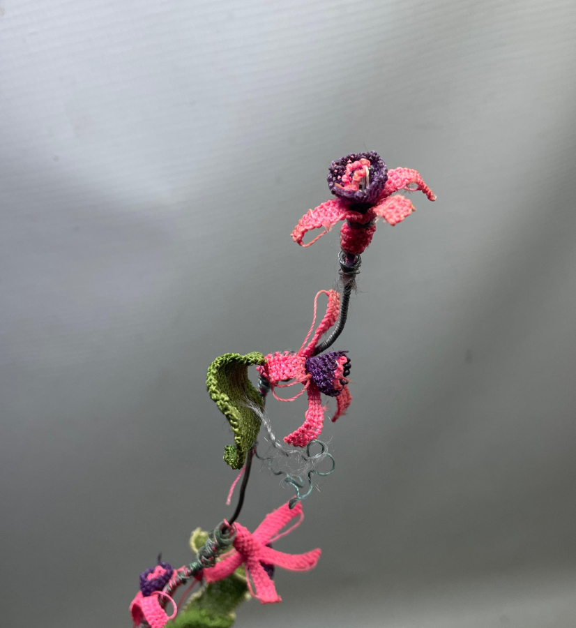 OSMANLI DÖNEMİ İĞNE OYALI KOZAK YÖRESİ NADİR GELİN ÇİÇEĞİ