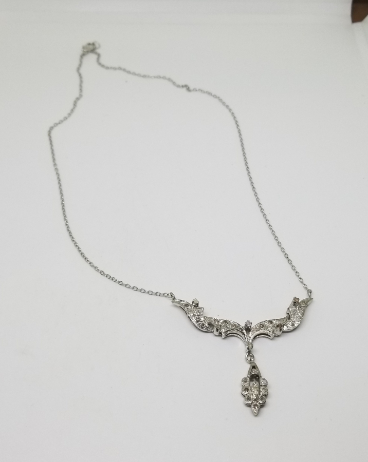 PIRLANTA TAŞLI ÖZEL YAPIM GERDANLIK