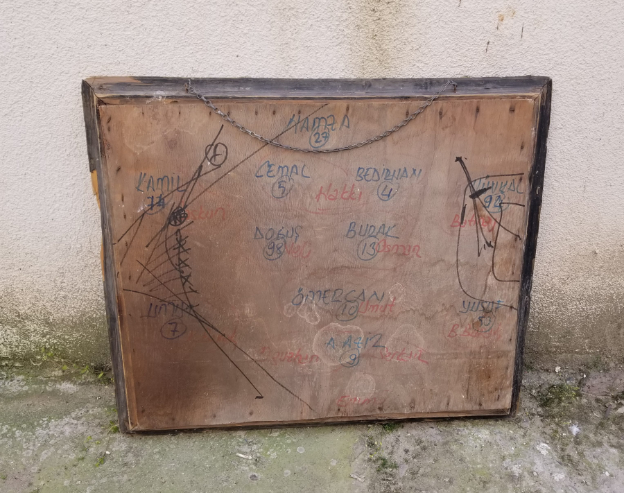 OSMANLI DÖNEMİ NADİR EDİRNEKARİ BÜYÜK BOY AYNA