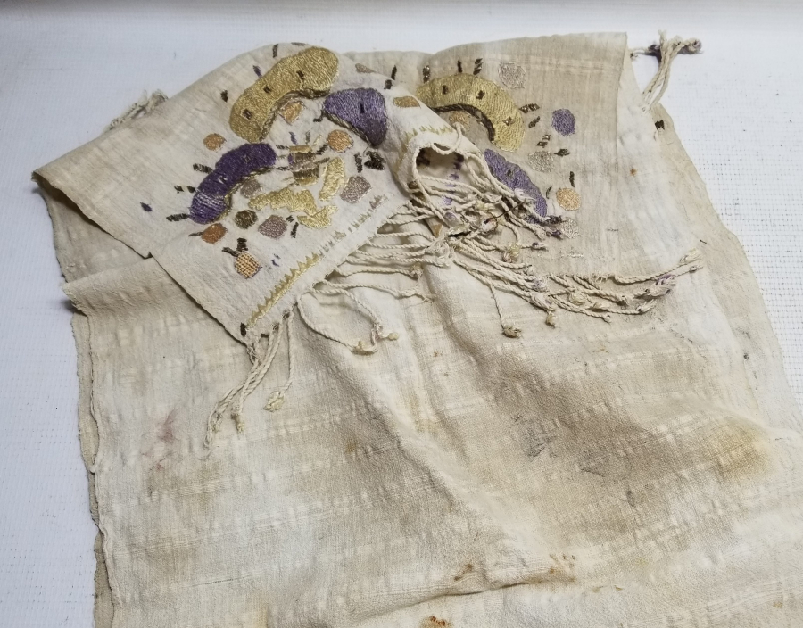 OSMANLI DÖNEMİ SIRMA İŞÇİLİKLİ HESAP İŞİ YAĞLIK