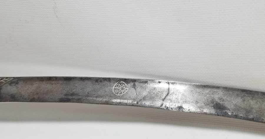 GÜMÜŞ ÇAKMA İŞÇİLİKLİ OSMANLI DÖNEMİ YATAĞAN KILICI