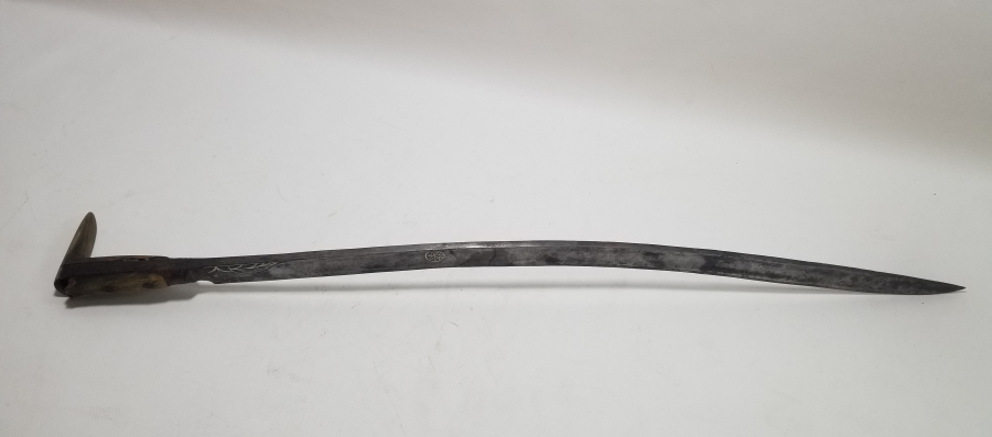 GÜMÜŞ ÇAKMA İŞÇİLİKLİ OSMANLI DÖNEMİ YATAĞAN KILICI