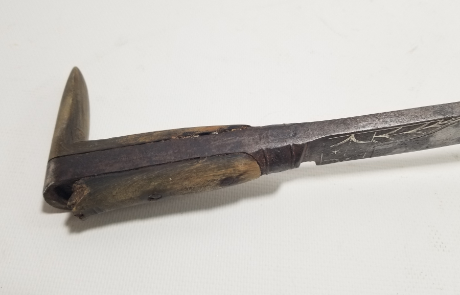 GÜMÜŞ ÇAKMA İŞÇİLİKLİ OSMANLI DÖNEMİ YATAĞAN KILICI