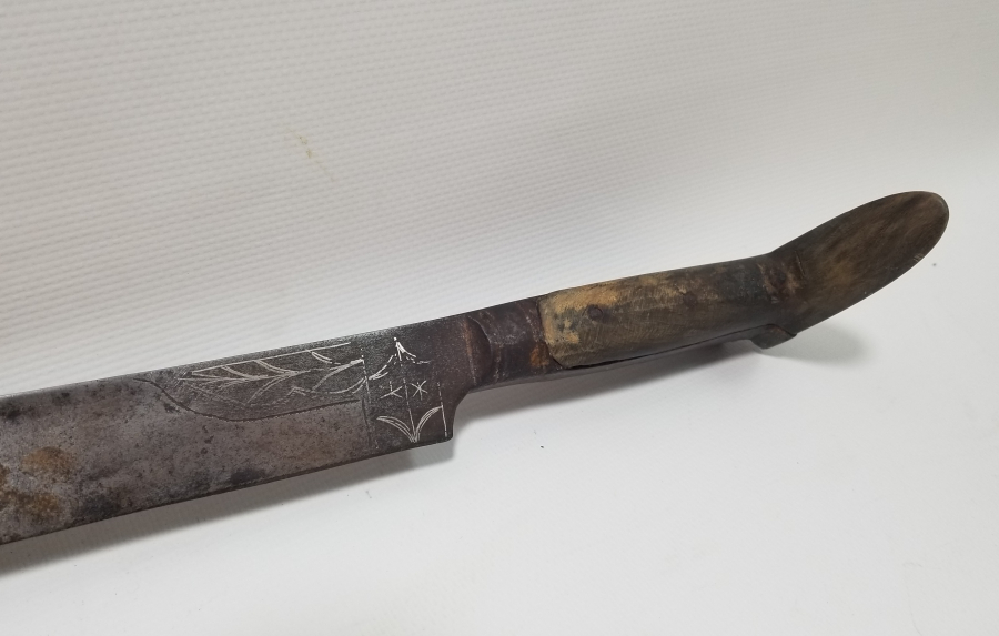 GÜMÜŞ ÇAKMA İŞÇİLİKLİ OSMANLI DÖNEMİ YATAĞAN KILICI