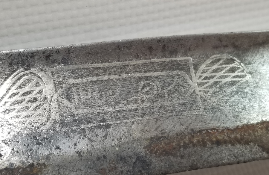 GÜMÜŞ ÇAKMA İŞÇİLİKLİ OSMANLI DÖNEMİ YATAĞAN KILICI