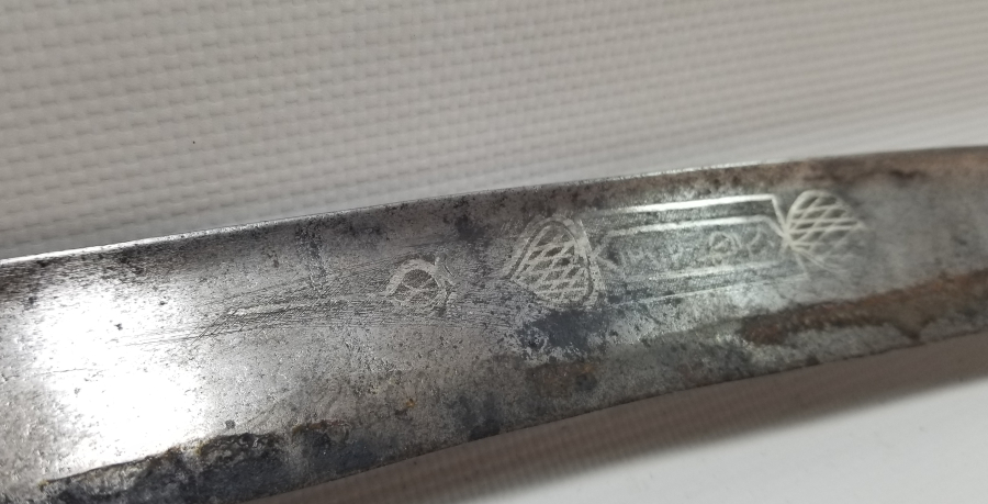 GÜMÜŞ ÇAKMA İŞÇİLİKLİ OSMANLI DÖNEMİ YATAĞAN KILICI