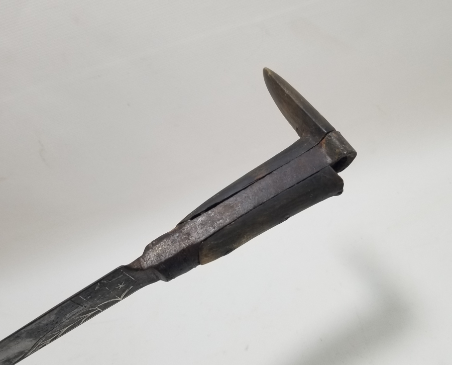 GÜMÜŞ ÇAKMA İŞÇİLİKLİ OSMANLI DÖNEMİ YATAĞAN KILICI