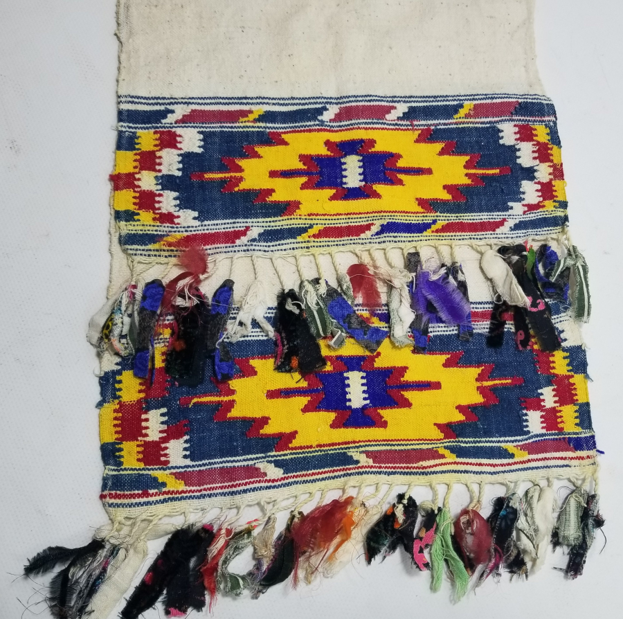 OSMANLI DÖNEMİ EL DOKUMA İŞLEMELİ YAĞLIK