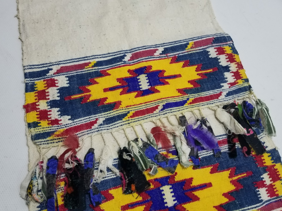 OSMANLI DÖNEMİ EL DOKUMA İŞLEMELİ YAĞLIK