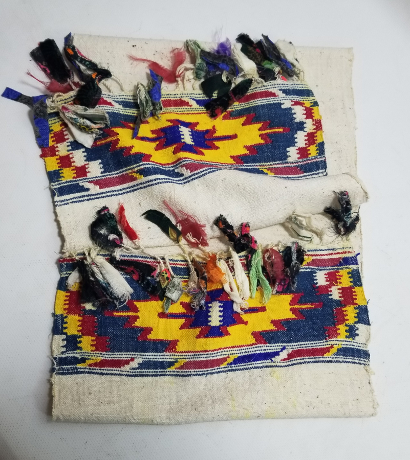 OSMANLI DÖNEMİ EL DOKUMA İŞLEMELİ YAĞLIK