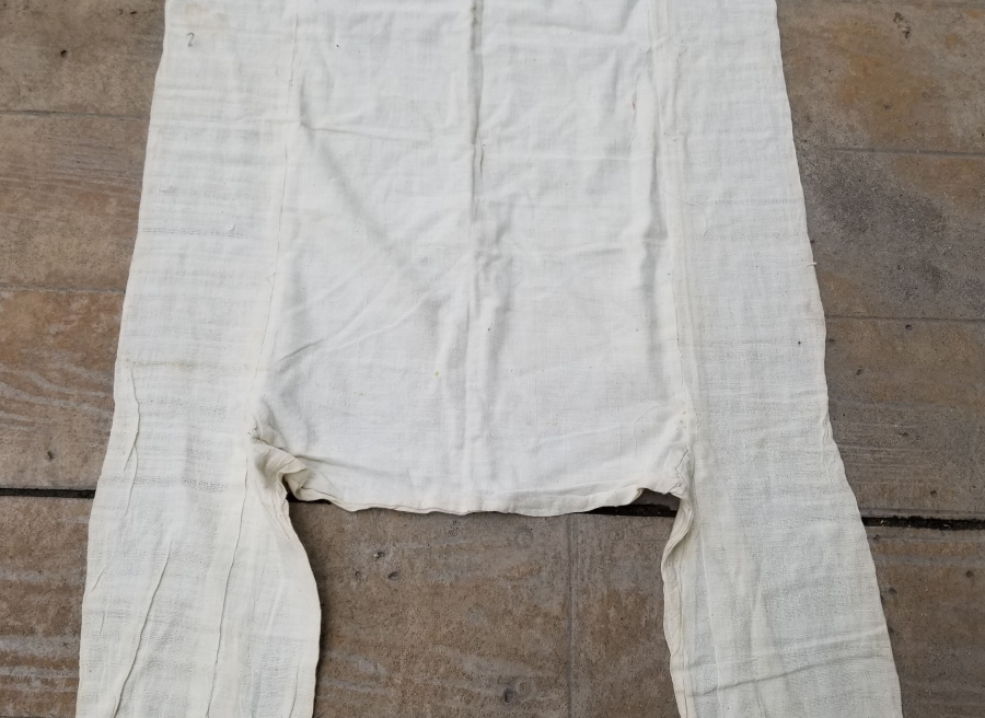 OSMANLI DÖNEMİ EL DOKUMA PAMUKLU ŞALVAR İÇLİĞİ