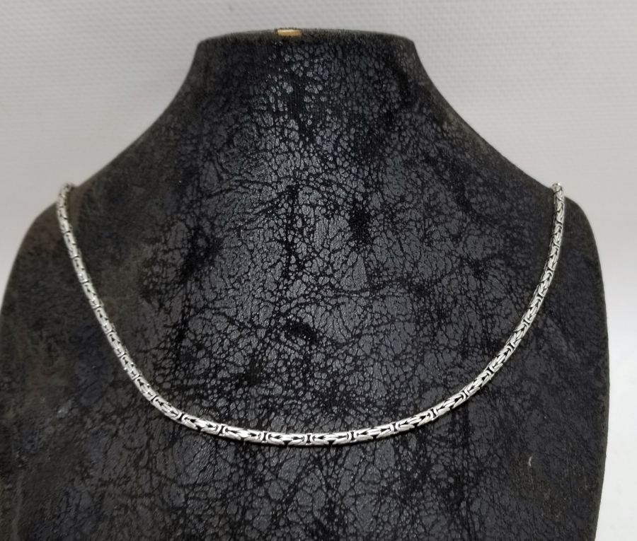 ÖZEL YAPIM GÜMÜŞ KRAL ZİNCİRİ