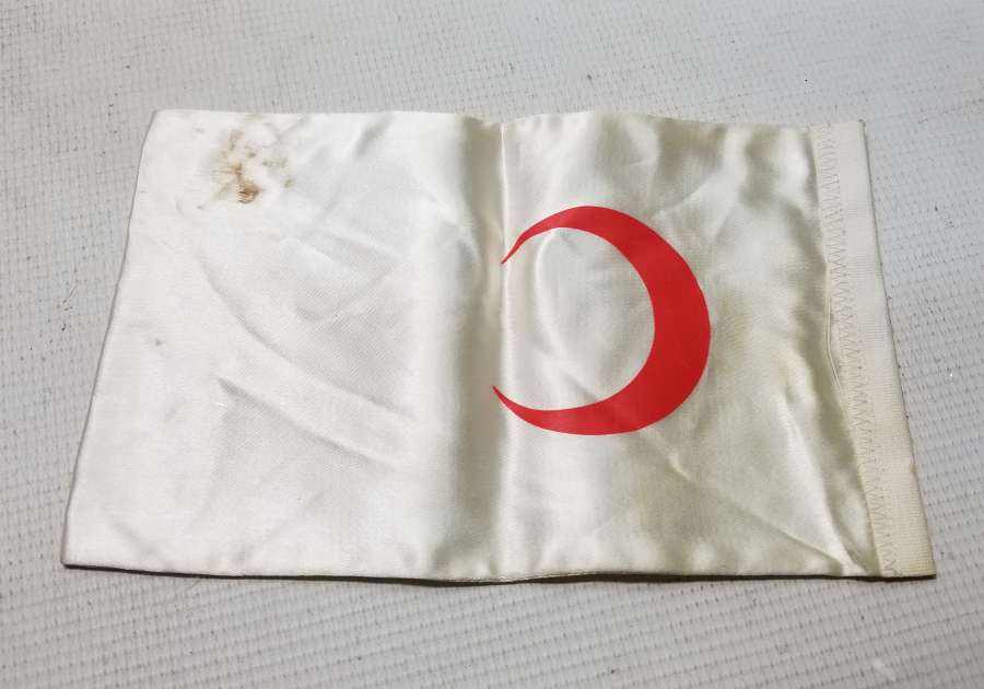 ANTİKA KIZILAY İPEK BAYRAK