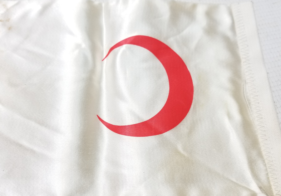 ANTİKA KIZILAY İPEK BAYRAK