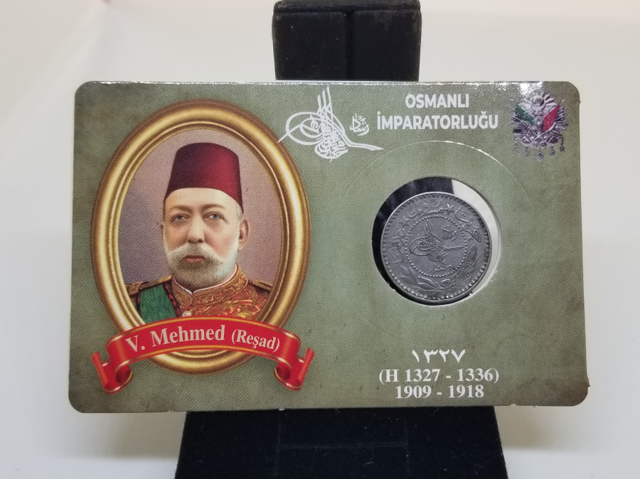 MEHMED REŞAD HAN DÖNEMİ KAPAMASINDA NİKEL 10 PARA