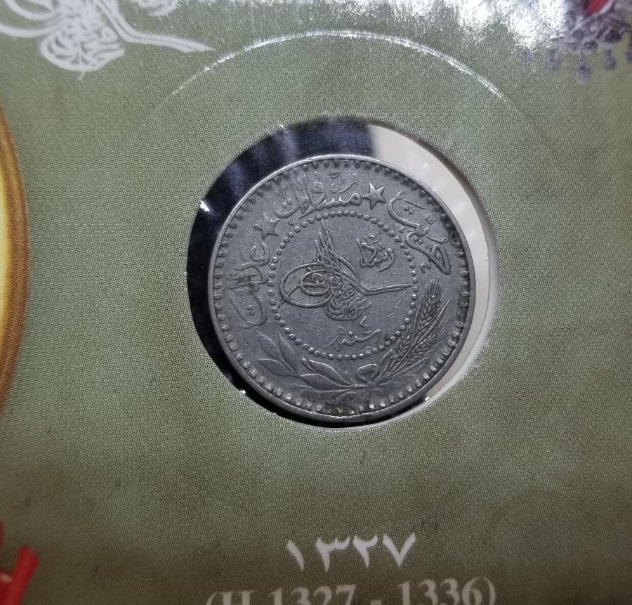 MEHMED REŞAD HAN DÖNEMİ KAPAMASINDA NİKEL 10 PARA