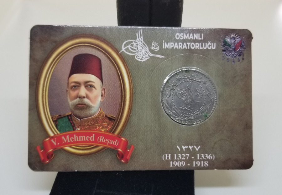 MEHMED REŞAD HAN DÖNEMİ KAPAMASINDA NİKEL 20 PARA