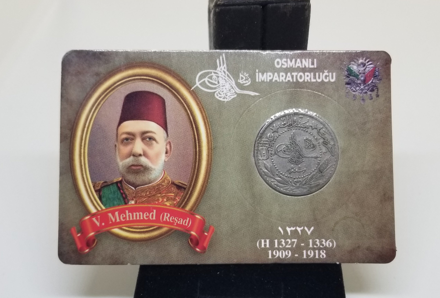 MEHMED REŞAD HAN DÖNEMİ KAPAMASINDA NİKEL 20 PARA