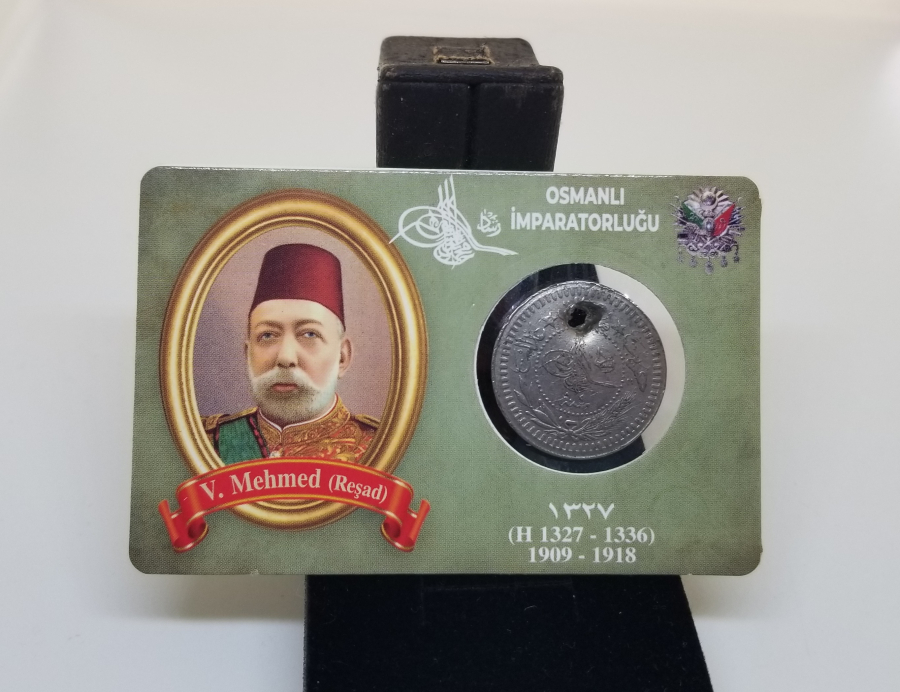 MEHMED REŞAD HAN DÖNEMİ KAPAMASINDA NİKEL 40 PARA
