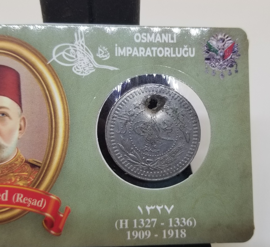 MEHMED REŞAD HAN DÖNEMİ KAPAMASINDA NİKEL 40 PARA