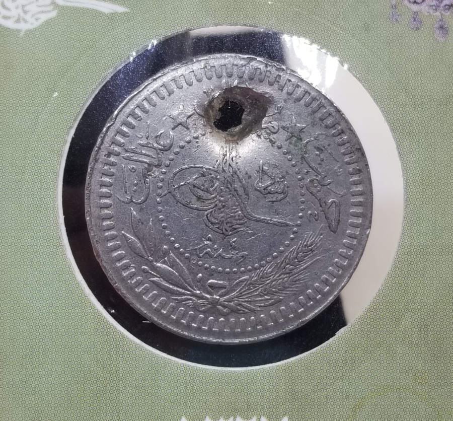 MEHMED REŞAD HAN DÖNEMİ KAPAMASINDA NİKEL 40 PARA
