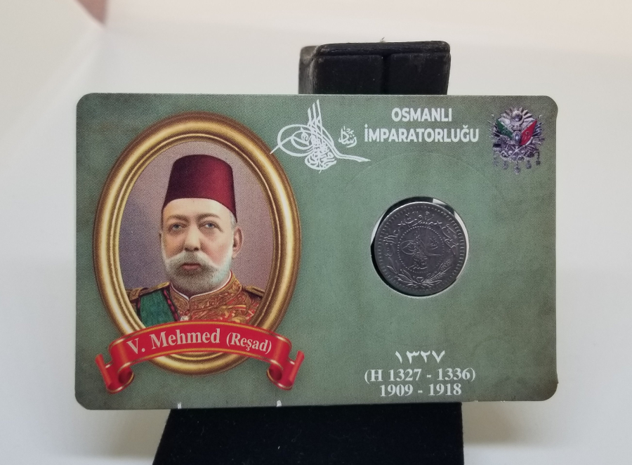 MEHMED REŞAD HAN DÖNEMİ KAPAMASINDA NİKEL 5 PARA