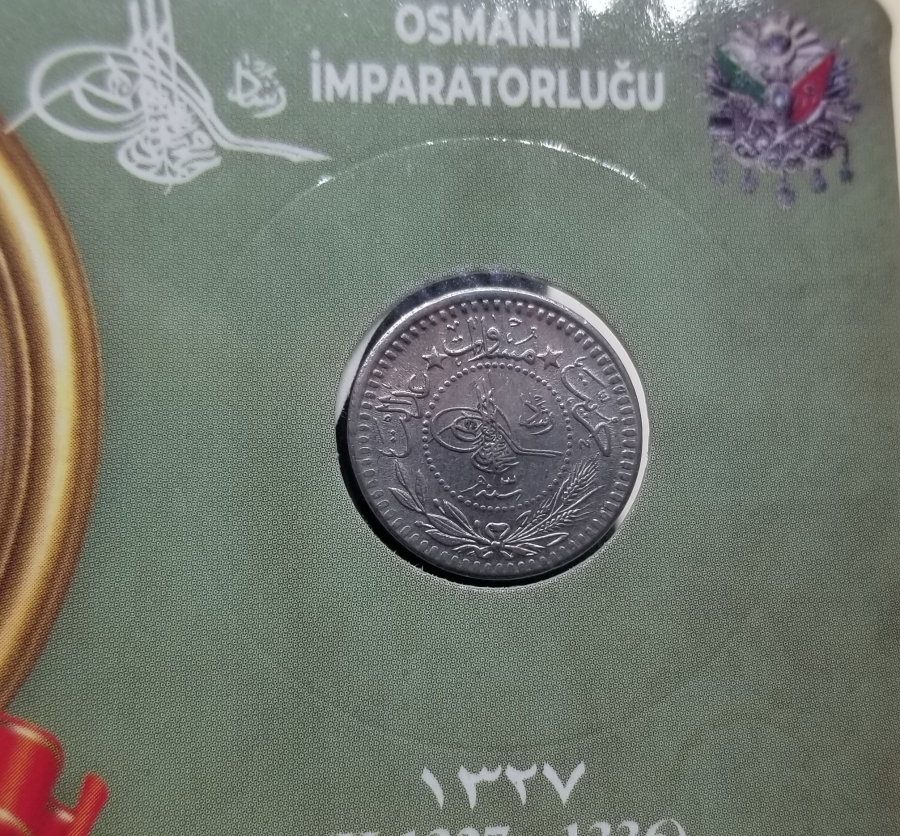 MEHMED REŞAD HAN DÖNEMİ KAPAMASINDA NİKEL 5 PARA