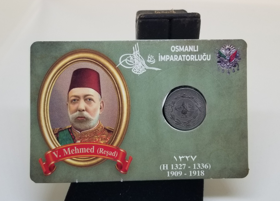 MEHMED REŞAD HAN DÖNEMİ KAPAMASINDA NİKEL 5 PARA