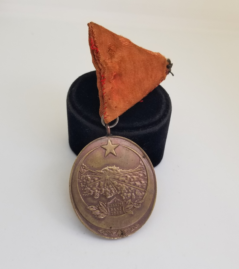 ORJİNAL ASKISIYLA İSTİKLAL SAVAŞI MADALYASI - İSTİKLAL MADALYASI