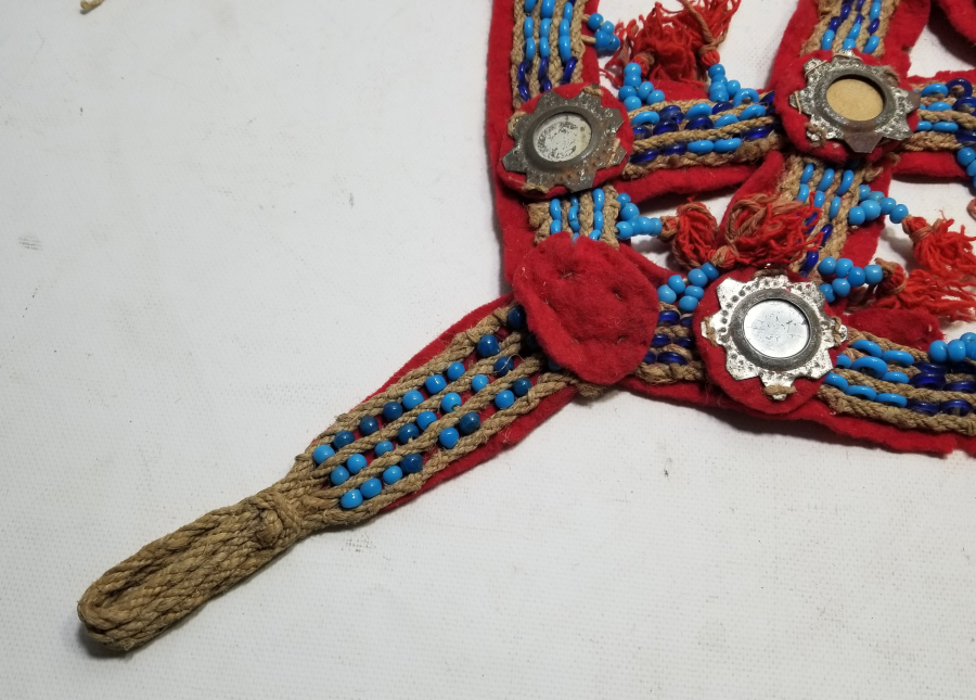 OSMANLI DÖNEMİ OPAL BONCUKLU EL YAPIMI DEVE SÜSÜ