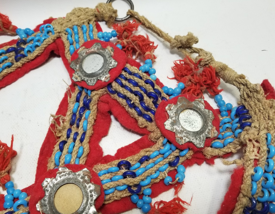 OSMANLI DÖNEMİ OPAL BONCUKLU EL YAPIMI DEVE SÜSÜ