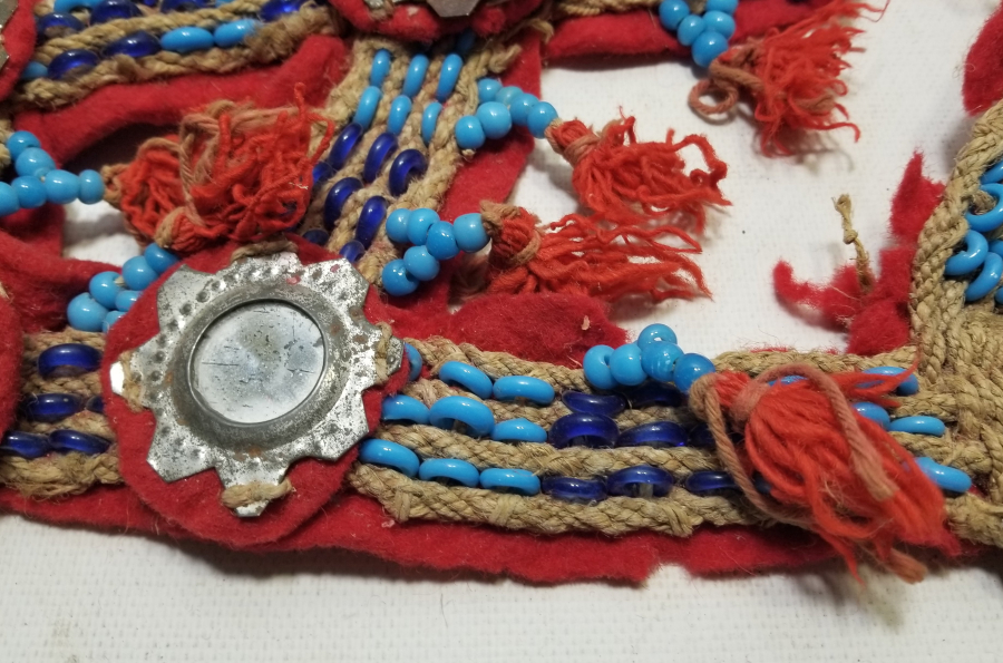 OSMANLI DÖNEMİ OPAL BONCUKLU EL YAPIMI DEVE SÜSÜ