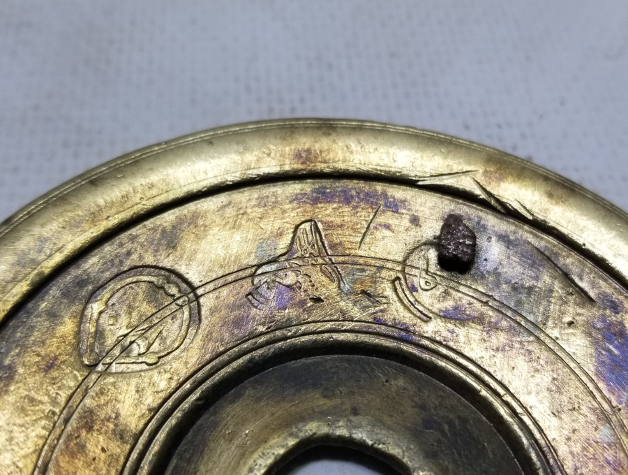 ÜZERİ BOL DAMGALI OSMANLI DİSK DİRHEM