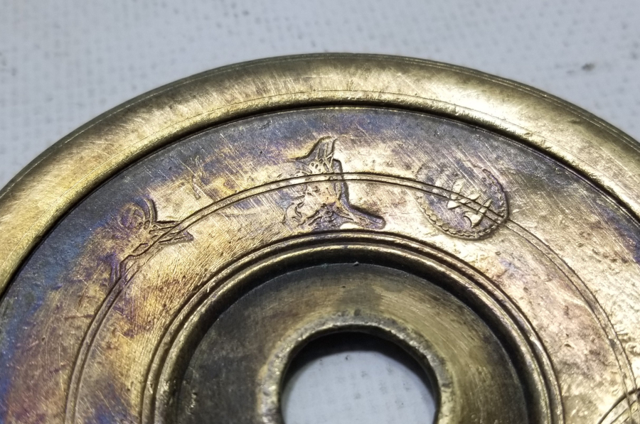 ÜZERİ BOL DAMGALI OSMANLI DİSK DİRHEM