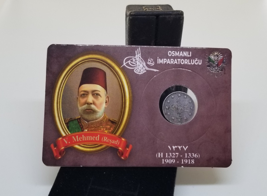 SULTAN MEHMET REŞAD DÖNEMİ GÜMÜŞ 1 KURUŞ MECİDİYE