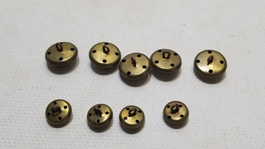 OSMANLI DÖNEMİ TOPÇU SUBAY DÜĞMELERİ TAKIMI