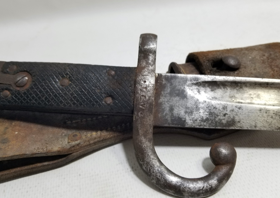 1. DÜNYA SAVAŞI DÖNEMİ ÜZERİ OSMANLICA YAZILI MAUSER SÜNGÜSÜ