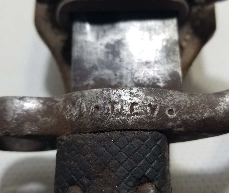 1. DÜNYA SAVAŞI DÖNEMİ ÜZERİ OSMANLICA YAZILI MAUSER SÜNGÜSÜ