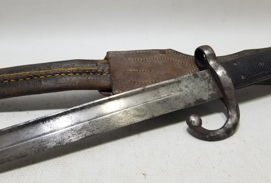 1. DÜNYA SAVAŞI DÖNEMİ ÜZERİ OSMANLICA YAZILI MAUSER SÜNGÜSÜ