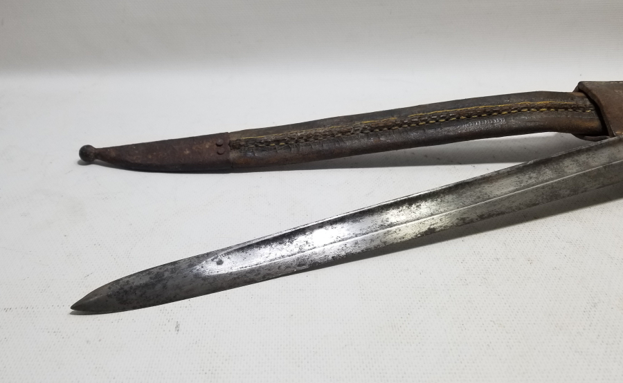 1. DÜNYA SAVAŞI DÖNEMİ ÜZERİ OSMANLICA YAZILI MAUSER SÜNGÜSÜ