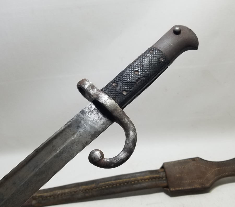 1. DÜNYA SAVAŞI DÖNEMİ ÜZERİ OSMANLICA YAZILI MAUSER SÜNGÜSÜ