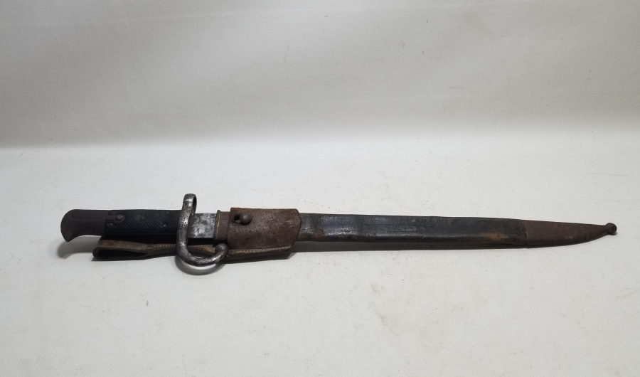 1. DÜNYA SAVAŞI DÖNEMİ ÜZERİ OSMANLICA YAZILI MAUSER SÜNGÜSÜ