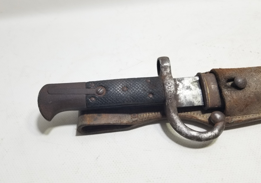 1. DÜNYA SAVAŞI DÖNEMİ ÜZERİ OSMANLICA YAZILI MAUSER SÜNGÜSÜ