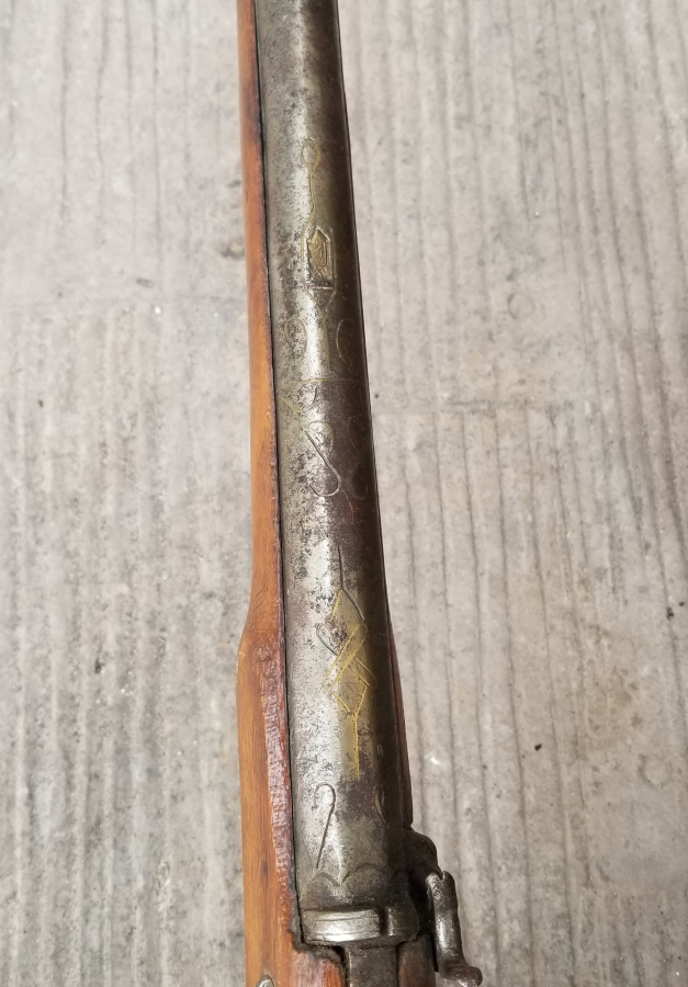 NAMLUSU ALTIN ÇAKMA VE USTA DAMGALI OSMANLI DÖNEMİ DOLMA TÜFEK