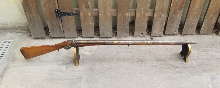 NAMLUSU ALTIN ÇAKMA VE USTA DAMGALI OSMANLI DÖNEMİ DOLMA TÜFEK