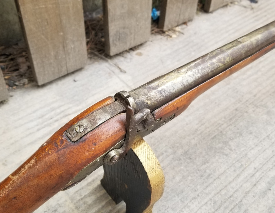 NAMLUSU ALTIN ÇAKMA VE USTA DAMGALI OSMANLI DÖNEMİ DOLMA TÜFEK