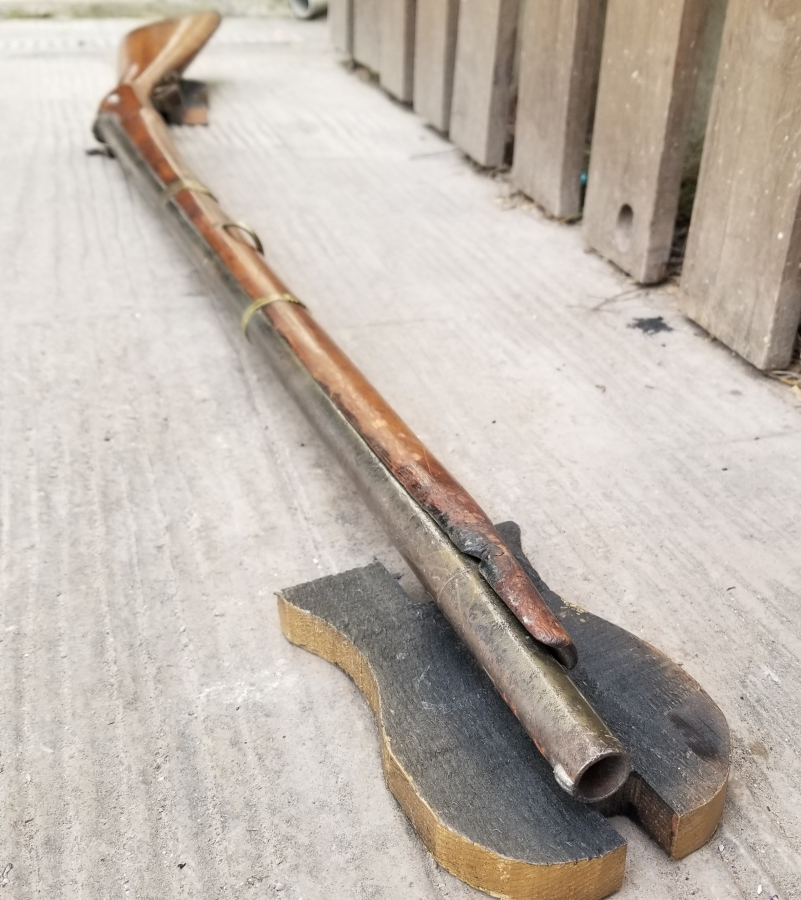 NAMLUSU ALTIN ÇAKMA VE USTA DAMGALI OSMANLI DÖNEMİ DOLMA TÜFEK