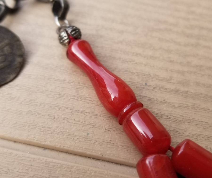 ÖZEL YAPIM SİMLİ BAĞA TESPİH